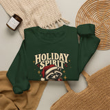 Funny Raccoon Christmas Sweatshirt – Holiday Spirit, Questionable Decisions