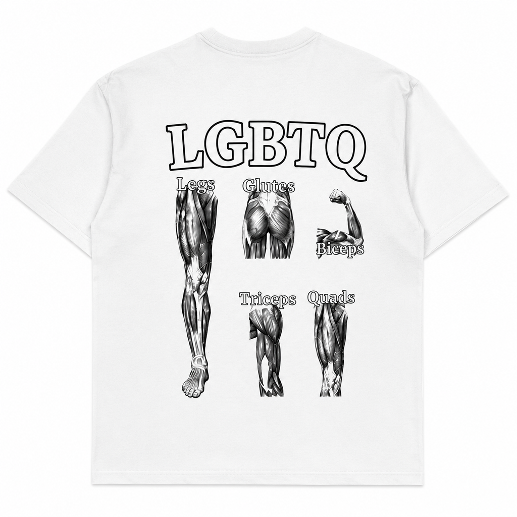 LGBTQ GYM HUMOR FUNNY UNISEX GRAPHIC T-SHIRT