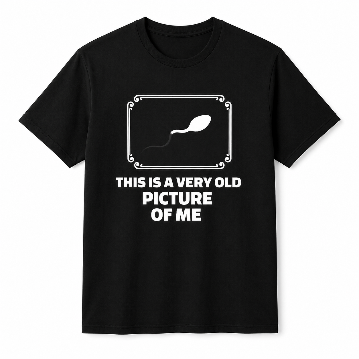 This Is A Very Old Picture Of Me - Funny Unisex Graphic T-Shirt