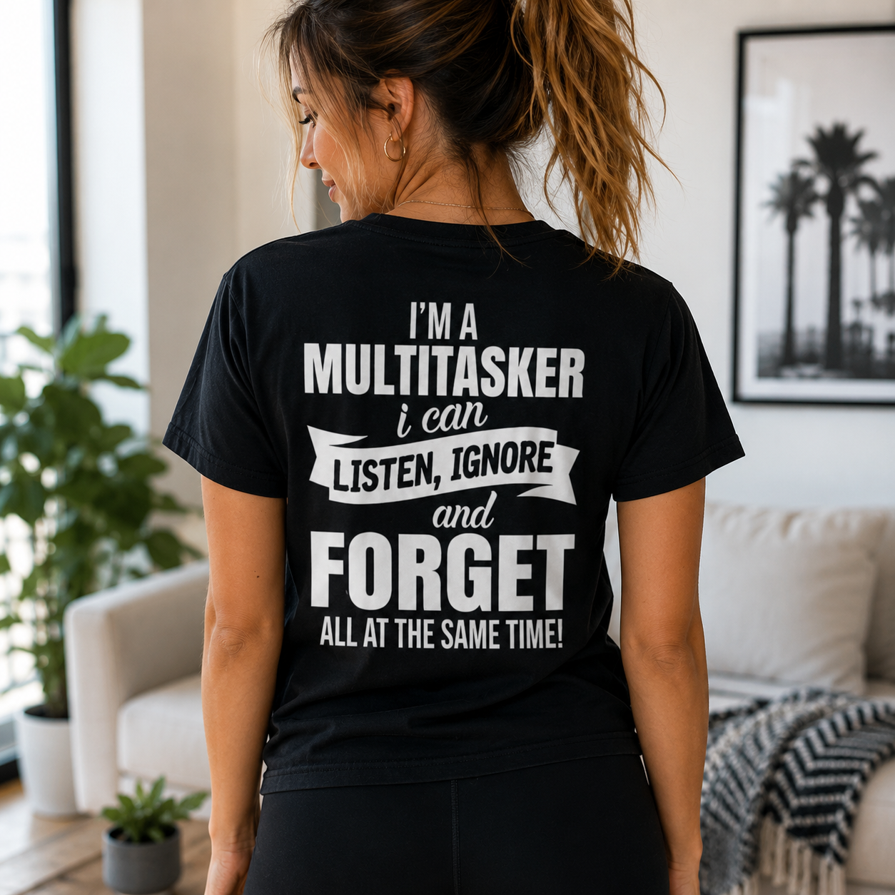 I'm a Multitasker... Unisex Funny Graphic T-Shirt